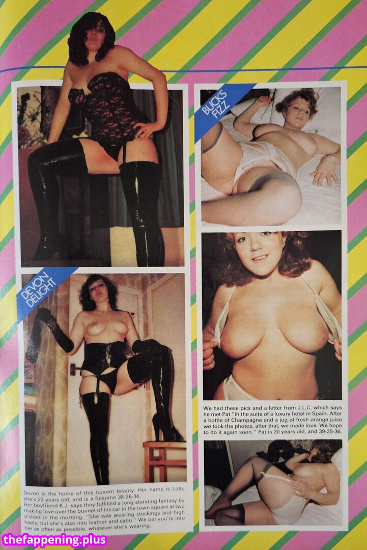 1980'S & Early 90'S Page 3 Girls / GlamourTeaJames / https: / mariawhittaker Nude OnlyFans Photo #1153